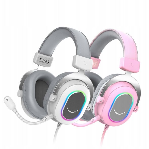 Ακουστικά στούντιο πάνω από το αυτί FIFINE H6P AmpliGame RGB surround ήχος 7.1