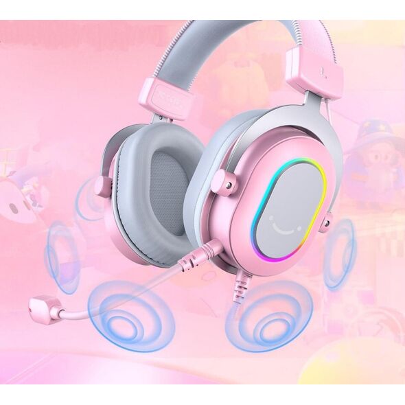 Ακουστικά στούντιο πάνω από το αυτί FIFINE H6P AmpliGame RGB surround ήχος 7.1
