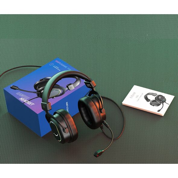 Ακουστικά στούντιο πάνω από το αυτί FIFINE H6P AmpliGame RGB surround ήχος 7.1