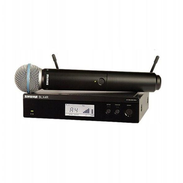 Shure BLX24RE/B58-H8E - ασύρματο φωνητικό σύστημα για τοποθέτηση σε rack με μικρόφωνο Beta 58A