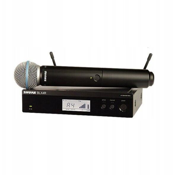 Shure BLX24RE/B58-H8E - ασύρματο φωνητικό σύστημα για τοποθέτηση σε rack με μικρόφωνο Beta 58A