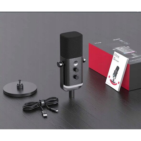 Δυναμικό στούντιο μικρόφωνο TAM8P XLR/USB με βραχίονα