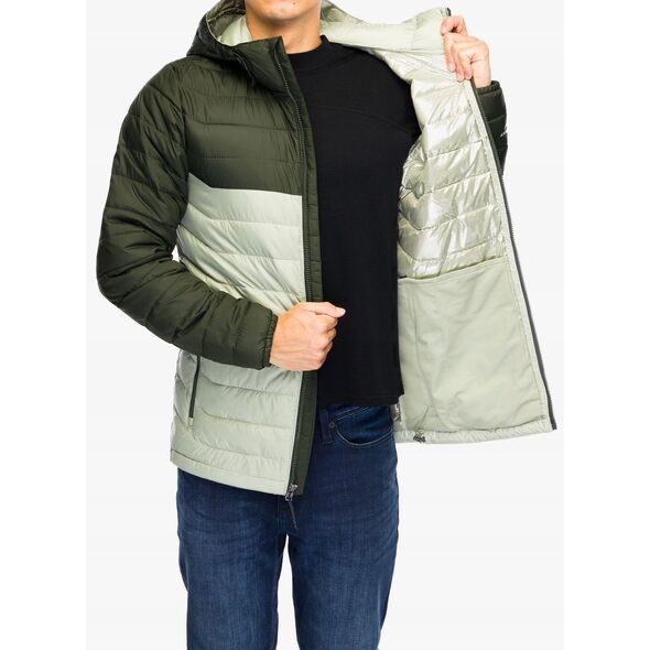 Μπουφάν Columbia Powder Lite II Hooded Jacket - safari/greenscape