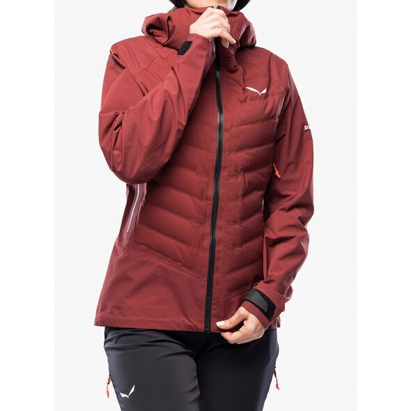 Γυναικείο υβριδικό μπουφάν Salewa Sella PTX 3L Hybrid Jacket - syrah