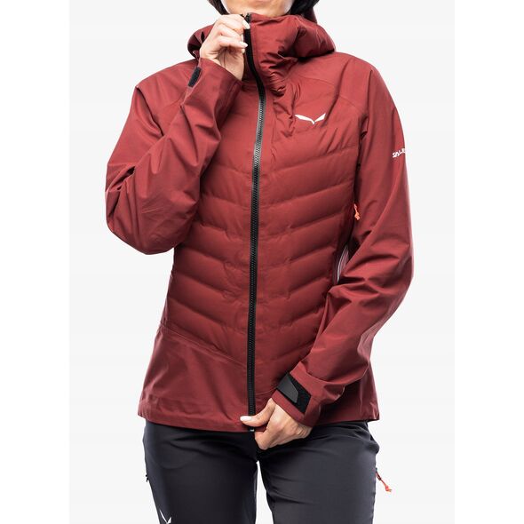 Γυναικείο υβριδικό μπουφάν Salewa Sella PTX 3L Hybrid Jacket - syrah