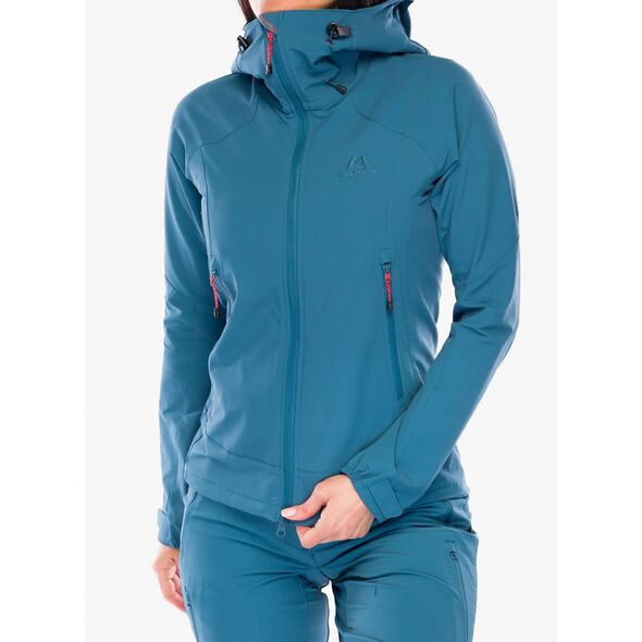 Γυναικείο μπουφάν σκι Mountain Equipment Frontier Hooded Jacket - indian teal
