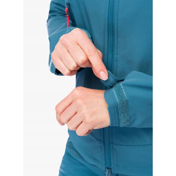 Γυναικείο μπουφάν σκι Mountain Equipment Frontier Hooded Jacket - indian teal