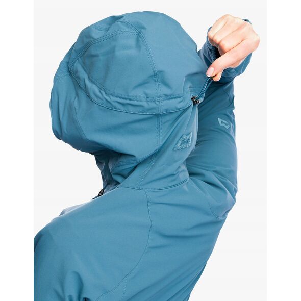 Γυναικείο μπουφάν σκι Mountain Equipment Frontier Hooded Jacket - indian teal