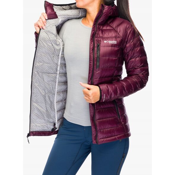 Γυναικείο μπουφάν Columbia Arctic Crest Down Hooded Jacket - moonvista