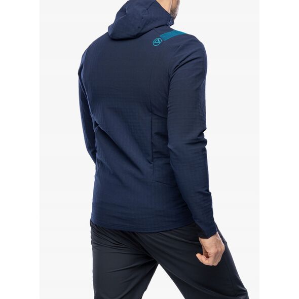 Softshell μπουφάν La Sportiva Descender Storm Jkt - βαθύ μπλε θάλασσας/τροπικό μπλε