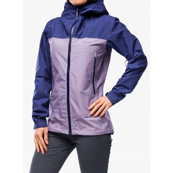 Γυναικείο μπουφάν με μεμβράνη για βουνό Rab Arc Eco Jacket - patriot blue/purple sage