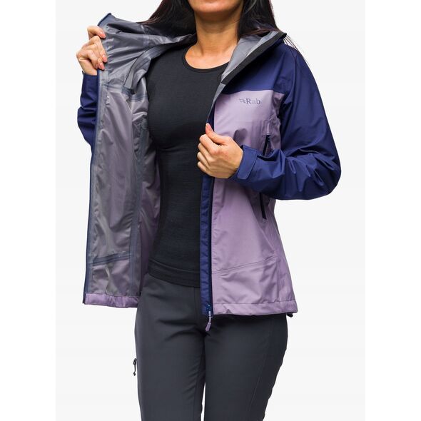 Γυναικείο μπουφάν με μεμβράνη για βουνό Rab Arc Eco Jacket - patriot blue/purple sage