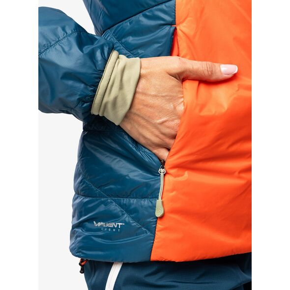 Γυναικείο μπουφάν La Sportiva Alpine Guide Primaloft Hoody - cherry tomato/storm blue