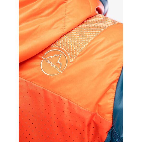 Γυναικείο μπουφάν La Sportiva Alpine Guide Primaloft Hoody - cherry tomato/storm blue