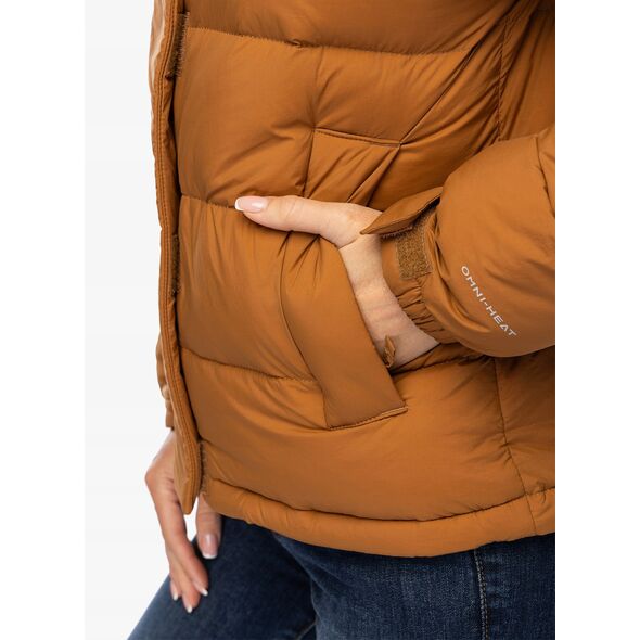 Γυναικείο χειμερινό μπουφάν Columbia Bulo Point III Down Jacket - καμηλό καφέ/σκούρο πέτρα