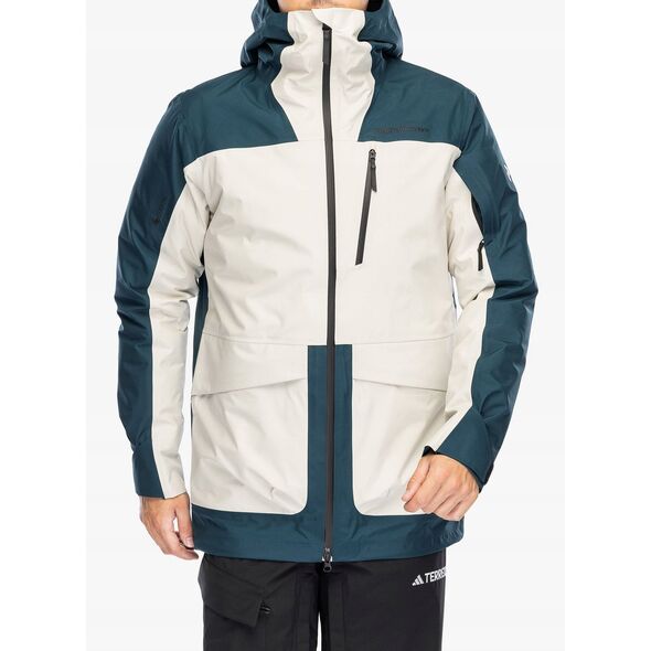 Μπουφάν σκι Peak Performance Vertical GORE-TEX 3L Jacket - infinity teel/sand fog