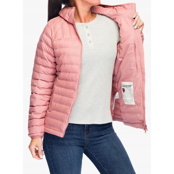 Γυναικείο μπουφάν με επένδυση Fjallraven Expedition Latt Hoodie - dusty rose