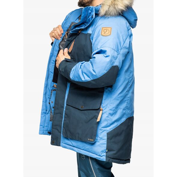 Χειμερινό μπουφάν Fjallraven Polar Expedition Parka - un blue/mountain blue