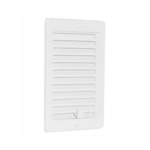 Πλαστική γρίλια εξαερισμού VM150200, 150 x 200 mm, με κάλυμμα