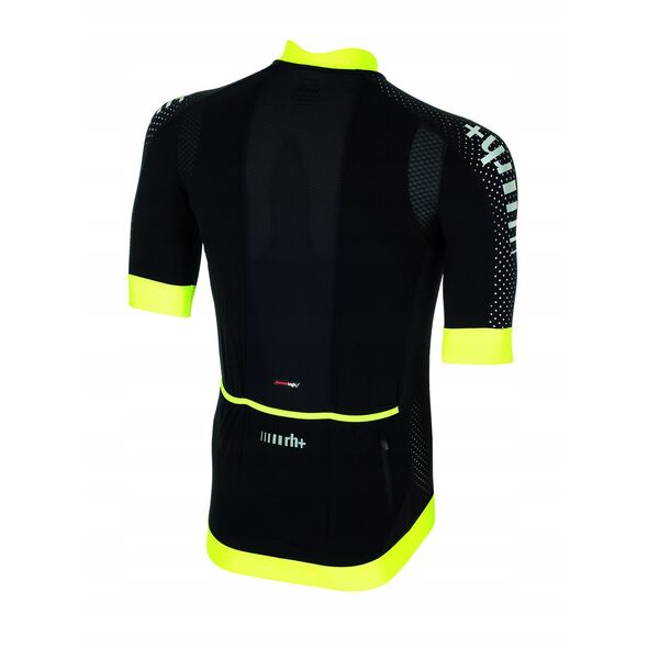 Vortice AirX Jersey BLACK/FLUO YELLOW/REFLEX - L
