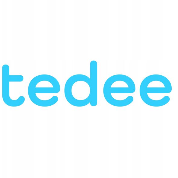 Κλειδαριά Tedee GO 2 TLV2.0B γραφίτης με μαύρο κουμπί