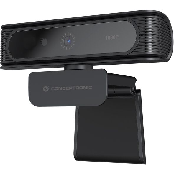 Webcam CONCEPTRONIC AMDIS 1080P Full Win11/10 Webcam+Micr.