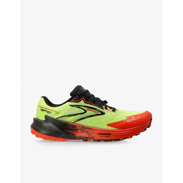 Παπούτσια trail Brooks Catamount 3 - acid lime/cherry tomato/black
