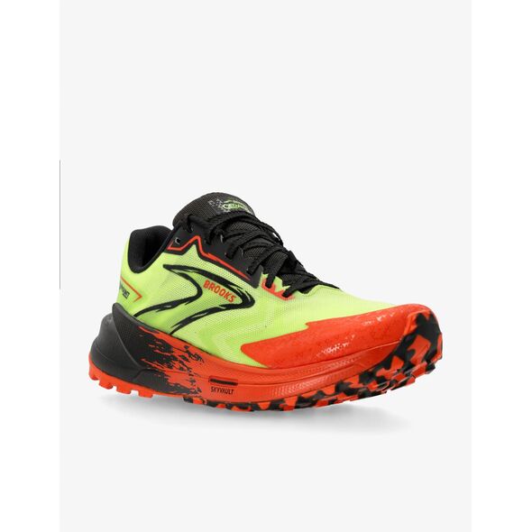Παπούτσια trail Brooks Catamount 3 - acid lime/cherry tomato/black