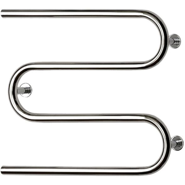 Πετσετοκρεμάστρα WELLMER, 630 x 650 mm, ανοξείδωτο ατσάλι, DN25, 5b, 3/4", εξωτερικό σπείρωμα