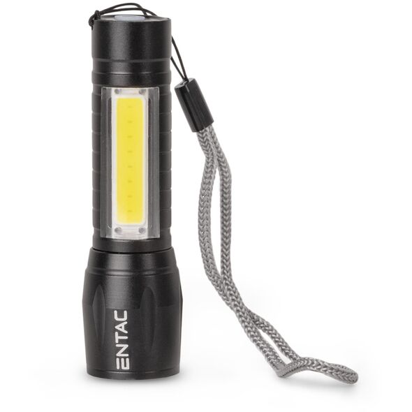 Επαναφορτιζόμενη λάμπα Entac, IP20, 3W+COB, 200lm, επαναφορτιζόμενη μέσω USB