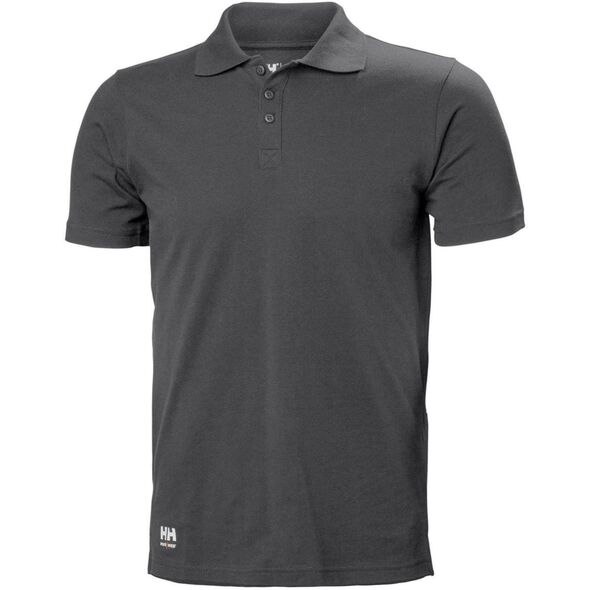 Μπλουζάκι HELLY HANSEN Manchester Polo, γκρι 3XL