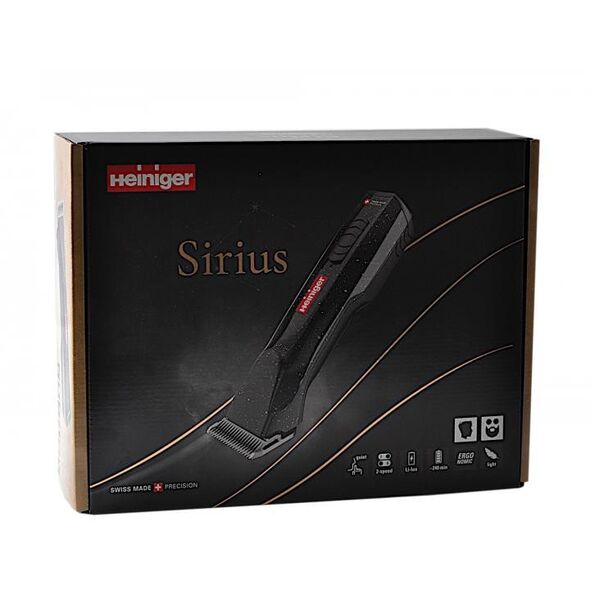 HEINIGER 710-100.XA1 Sirius Κουρευτική μηχανή μαλλιών EU/GB, ΧΩΡΙΣ λεπίδα, 1