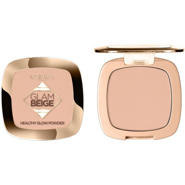 L'Oreal Paris, Glam Beige, Bronzing, Compact Powder, Light Clair, 9 g For Women