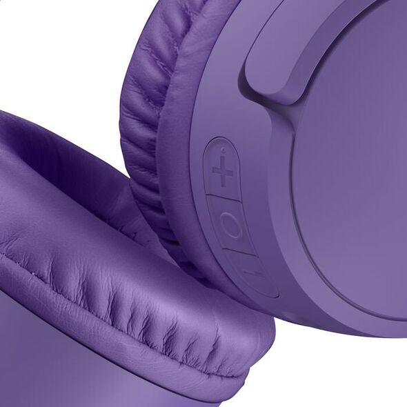 Belkin SoundForm Mini Ακουστικά Ενσύρματα και Ασύρματα Κεφαλής Κλήσεις/μουσική Bluetooth Μωβ