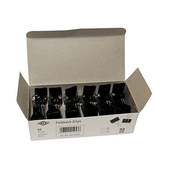 Wedo 64 21432 κλιπ Μέταλλο, Νικέλιο 12 τεμ.