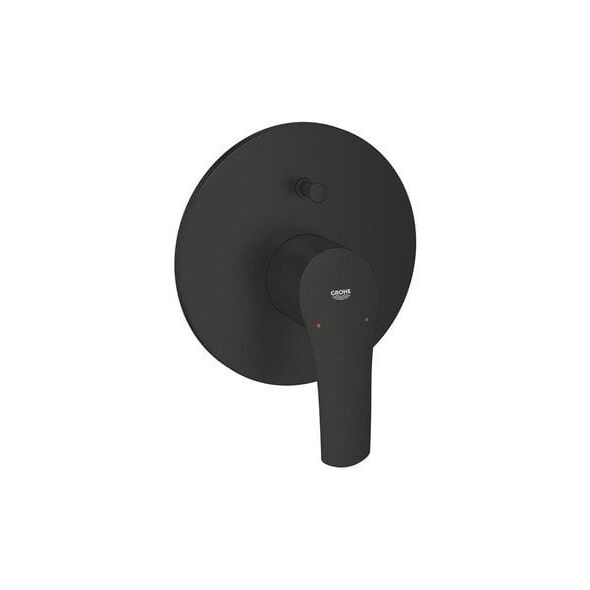 Grohe μπαταρία μπάνιου Eurosmart μαύρο ματ 194502433