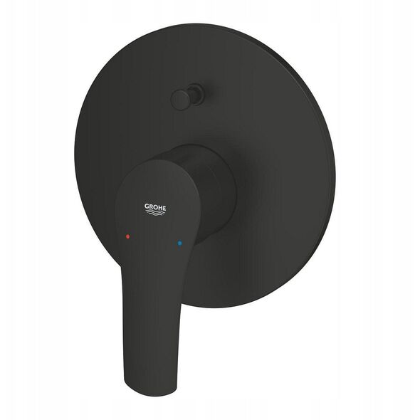 Grohe μπαταρία μπάνιου Eurosmart μαύρο ματ 194502433