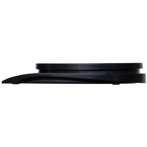 MAUL 1646090, Ηλεκτρονική ζυγαριά κουζίνας, 5 kg, 1 g, Μαύρο, Πλαστικό, Στρογγυλό