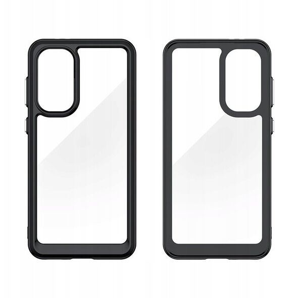 Θήκη Outer Space Case για Samsung Galaxy A36 με ελαστικό πλαίσιο - μαύρο