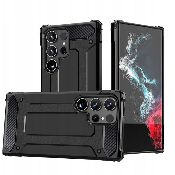 Θήκη Hybrid Armor για Xiaomi Redmi Note 14 Pro 4G / 5G / Poco X7 - μαύρο