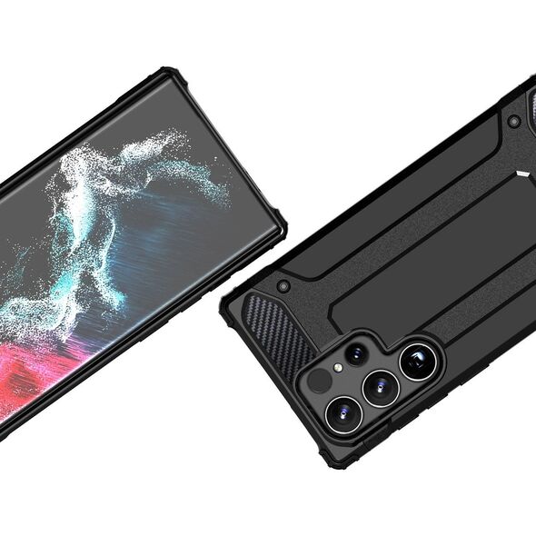 Θήκη Hybrid Armor για Xiaomi Redmi Note 14 Pro 4G / 5G / Poco X7 - μαύρο