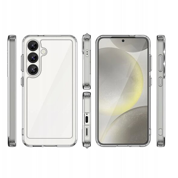 Θήκη Outer Space Case με ζελατινώδες πλαίσιο για Xiaomi 15 Ultra - διαφανές