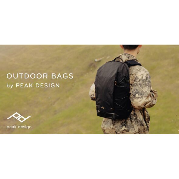 Φορέας κράνους Peak Design Outdoor Helmet Carry Μαύρο