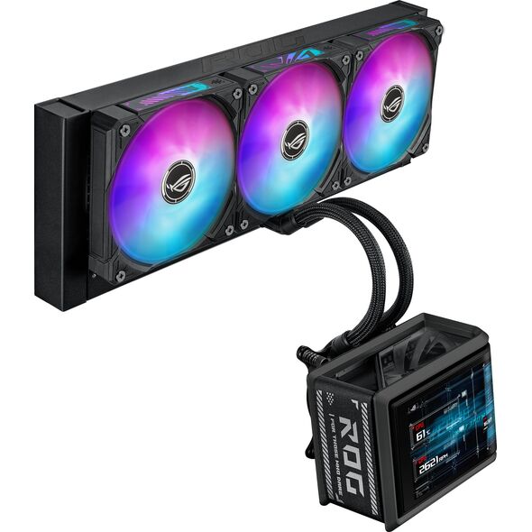 ASUS ROG Ryuo IV SLC 360 ARGB Ψύκτρα υγρού επεξεργαστή all-in-one 12 cm Μαύρο