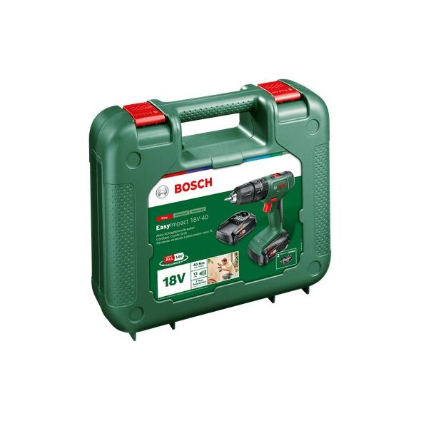 Κρουστικό Δραπανοκατσάβιδο EasyImpact 18V-40 2x1,5