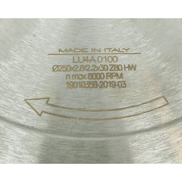Δίσκος Πριονιού LU3C 0200 250X30-48