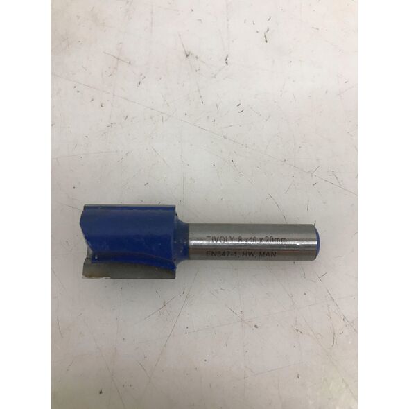 Κοπτικό ευθείας σχισμής, 16x8 mm, 8mm στέλεχος