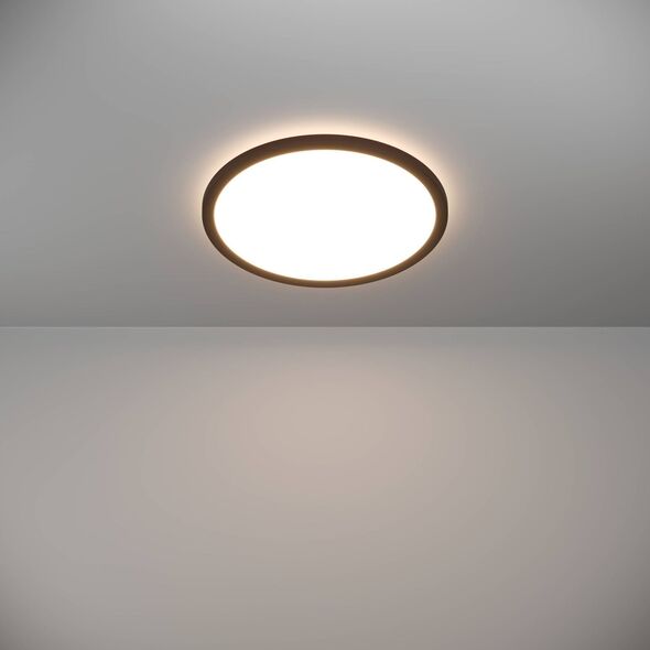 Φωτιστικό οροφής LED EGLO ROVITO-Z IP44 22.5W RGB 2700-6500K 2300lm μαύρο O39 τηλεχειριστήριο/APP