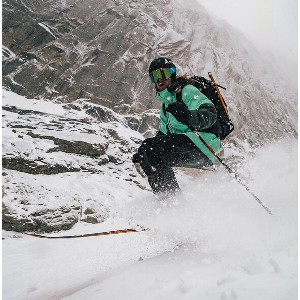 Μπουφάν με μεμβράνη The North Face Summit Stimson FUTURELIGHT Jacket - πράσινο