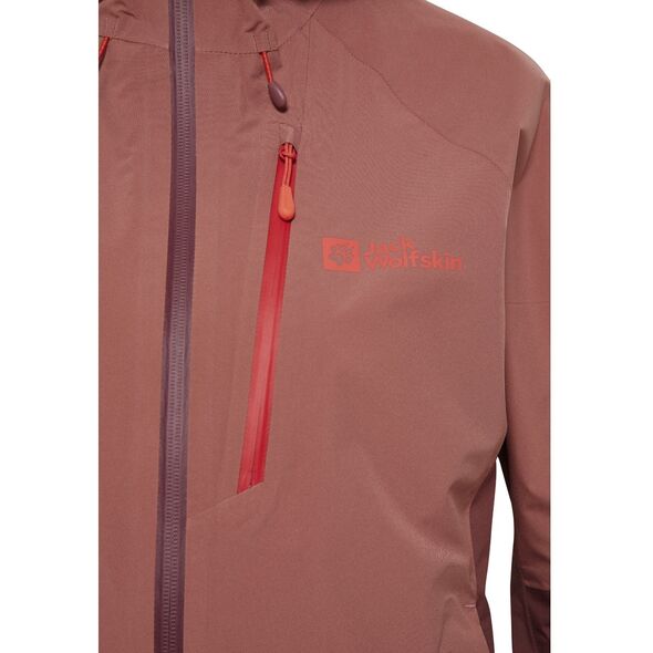 Γυναικείο μπουφάν με μεμβράνη Jack Wolfskin Eagle Peak 2L Jacket - mineral red